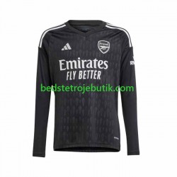 Arsenal Målmand Mænd Hjemmebane Fodboldtrøje 2023-2024 Langærmet