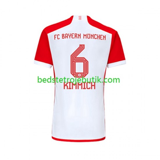 FC Bayern München Joshua Kimmich 6 Mænd Hjemmebane Fodboldtrøje 2023-2024 Kortærmet