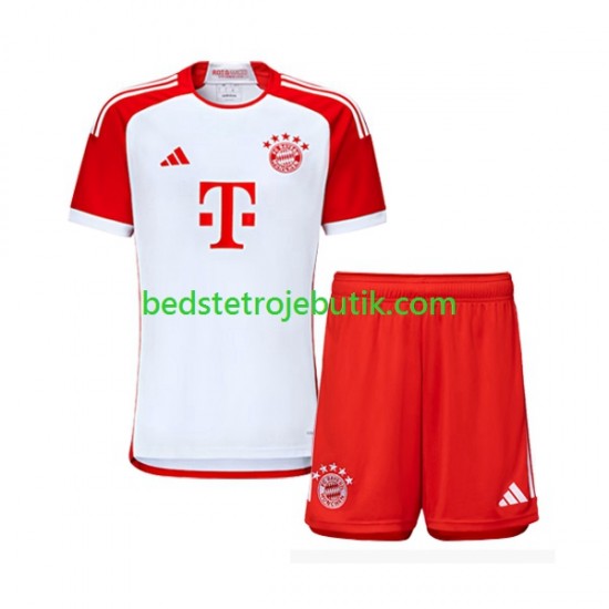 FC Bayern München Børn Hjemmebane Fodboldtrøje 2023-2024 Kortærmet