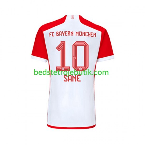 FC Bayern München Leroy Sane 10 Mænd Hjemmebane Fodboldtrøje 2023-2024 Kortærmet