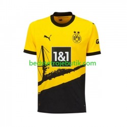 Borussia Dortmund Mænd Hjemmebane Fodboldtrøje 2023-2024 Kortærmet