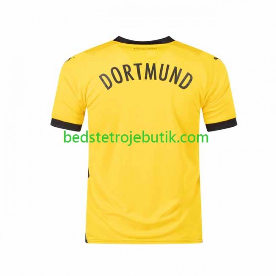 Borussia Dortmund Mænd Hjemmebane Fodboldtrøje 2023-2024 Kortærmet