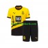 Borussia Dortmund Børn Hjemmebane Fodboldtrøje 2023-2024 Kortærmet