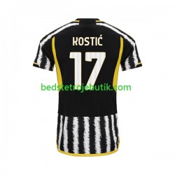 Juventus Filip Kostic 17 Mænd Hjemmebane Fodboldtrøje 2023-2024 Kortærmet