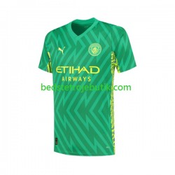 Manchester City Målmand Mænd Hjemmebane Fodboldtrøje 2023-2024 Kortærmet
