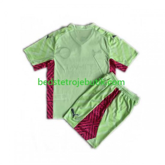 Manchester City Målmand Børn 3. Valg Fodboldtrøje 2023-2024 Kortærmet