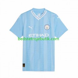 Manchester City Dame Hjemmebane Fodboldtrøje 2023-2024 Kortærmet