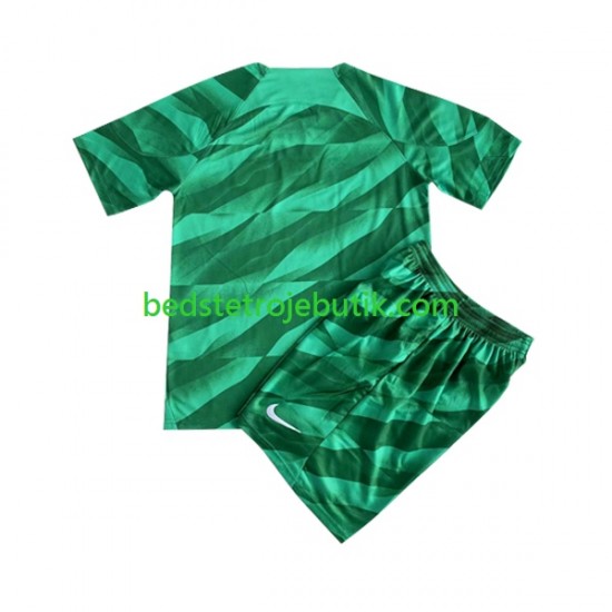 Paris Saint-Germain Målmand Børn Hjemmebane Fodboldtrøje 2023-2024 Kortærmet