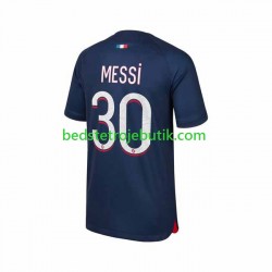 Paris Saint-Germain Lionel Messi 30 Mænd Hjemmebane Fodboldtrøje 2023-2024 Kortærmet