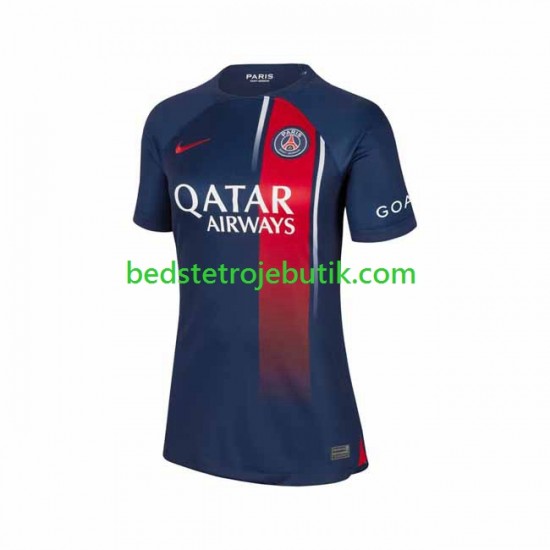 Paris Saint-Germain Dame Hjemmebane Fodboldtrøje 2023-2024 Kortærmet