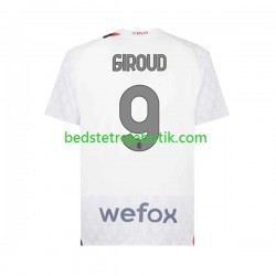 AC Milan Olivier Giroud 9 Mænd Udebane Fodboldtrøje 2023-2024 Kortærmet