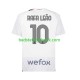 AC Milan Rafael Leao 10 Mænd Udebane Fodboldtrøje 2023-2024 Kortærmet