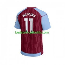Aston Villa Ollie Watkins 11 Mænd Hjemmebane Fodboldtrøje 2023-2024 Kortærmet