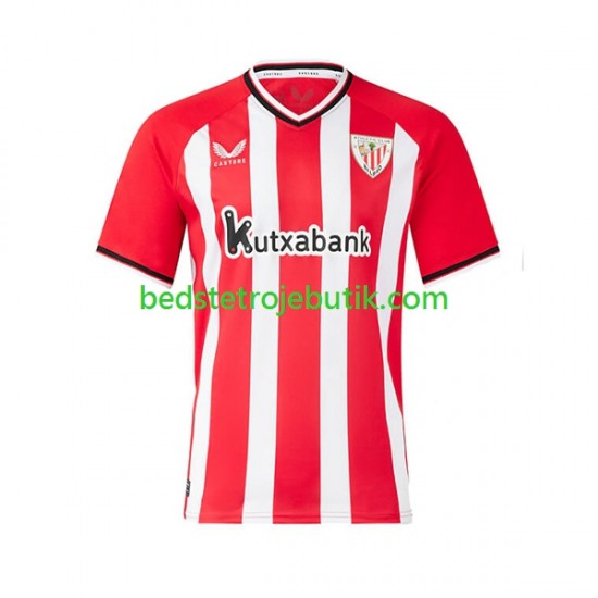Athletic Bilbao Mænd Hjemmebane Fodboldtrøje 2023-2024 Kortærmet