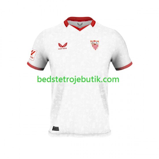Sevilla FC Mænd Hjemmebane Fodboldtrøje 2023-2024 Kortærmet