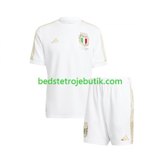 Italien Anniversary Børn Hjemmebane Fodboldtrøje 2023 Kortærmet