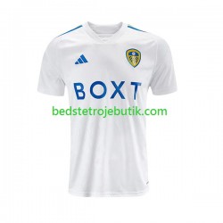 Leeds United Mænd Hjemmebane Fodboldtrøje 2023-2024 Kortærmet