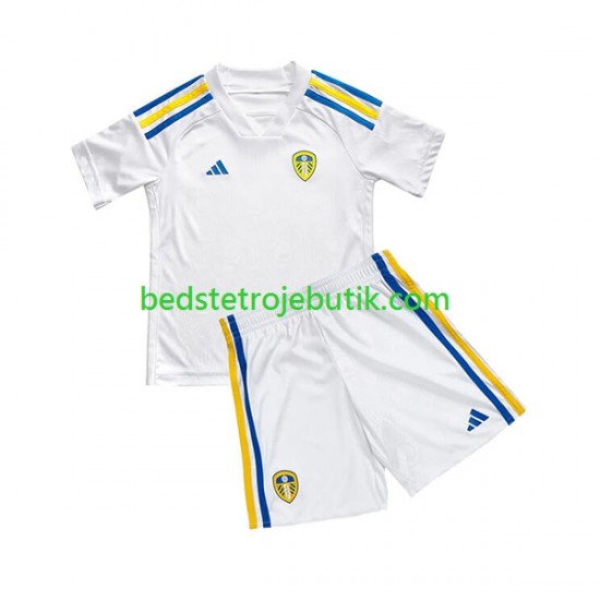 Leeds United Børn Hjemmebane Fodboldtrøje 2023-2024 Kortærmet