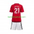 Manchester United Antony Matheus 21 Børn Hjemmebane Fodboldtrøje 2023-2024 Kortærmet