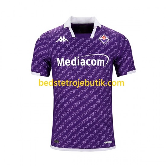 Fiorentina Mænd Hjemmebane Fodboldtrøje 2023-2024 Kortærmet