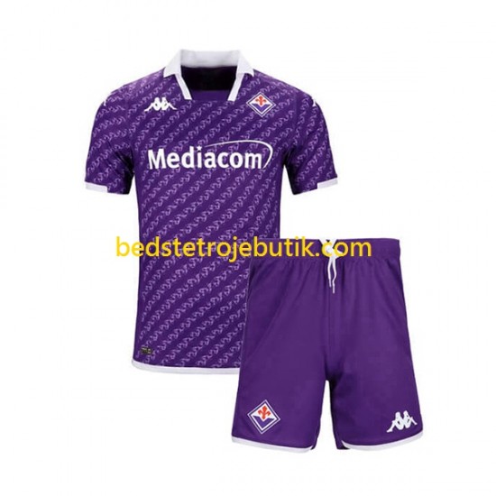 Fiorentina Børn Hjemmebane Fodboldtrøje 2023-2024 Kortærmet