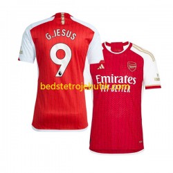 Arsenal Gabriel Jesus 9 Mænd Hjemmebane Fodboldtrøje 2023-2024 Kortærmet