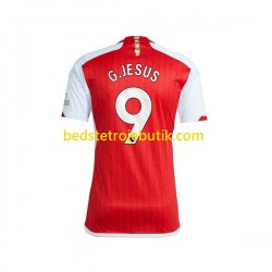 Arsenal Gabriel Jesus 9 Mænd Hjemmebane Fodboldtrøje 2023-2024 Kortærmet