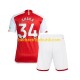 Arsenal Xhaka 34 Børn Hjemmebane Fodboldtrøje 2023-2024 Kortærmet