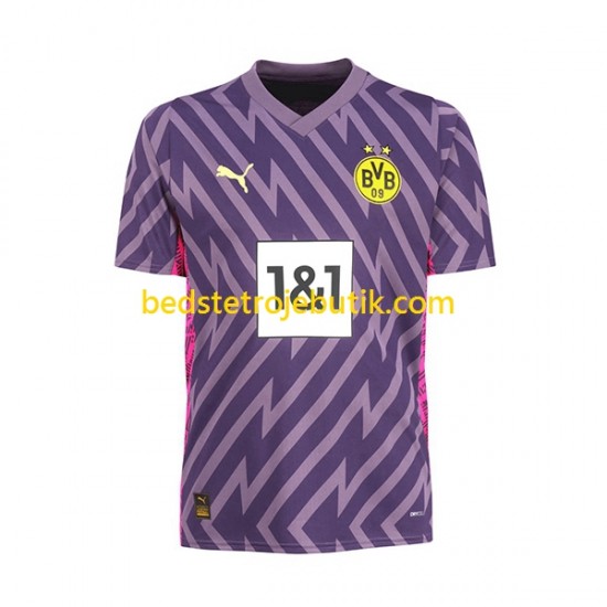 Borussia Dortmund Målmand Mænd Hjemmebane Fodboldtrøje 2023-2024 Kortærmet