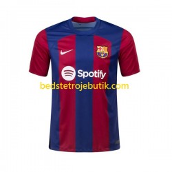 FC Barcelona Mænd Hjemmebane Fodboldtrøje 2023-2024 Kortærmet