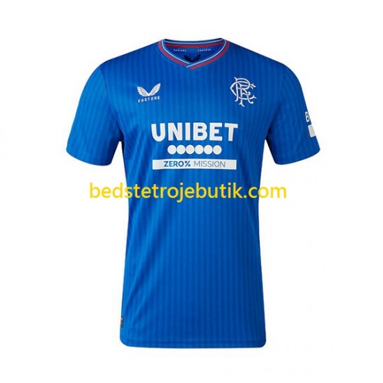 Rangers Mænd Hjemmebane Fodboldtrøje 2023-2024 Kortærmet