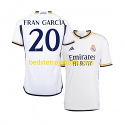 Real Madrid Fran Garcia 20 Mænd Hjemmebane Fodboldtrøje 2023-2024 Kortærmet