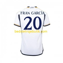 Real Madrid Fran Garcia 20 Mænd Hjemmebane Fodboldtrøje 2023-2024 Kortærmet
