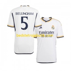 Real Madrid Jude Bellingham 5 Mænd Hjemmebane Fodboldtrøje 2023-2024 Kortærmet