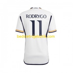 Real Madrid Rodrygo Goes 11 Mænd Hjemmebane Fodboldtrøje 2023-2024 Kortærmet