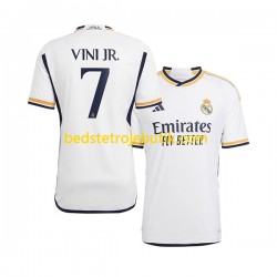 Real Madrid Vinicius Junior 7 Mænd Hjemmebane Fodboldtrøje 2023-2024 Kortærmet