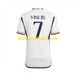 Real Madrid Vinicius Junior 7 Mænd Hjemmebane Fodboldtrøje 2023-2024 Kortærmet