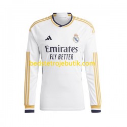 Real Madrid Vinicius Junior 7 Børn Hjemmebane Fodboldtrøje 2023-2024 Langærmet