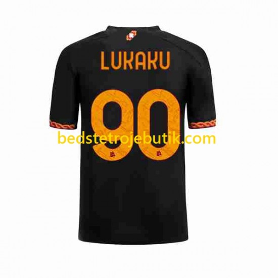 AS Roma Romelu Lukaku 90 Mænd 3. Valg Fodboldtrøje 2023-2024 Kortærmet