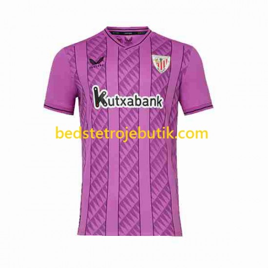 Athletic Bilbao Målmand Mænd Udebane Fodboldtrøje 2023-2024 Kortærmet
