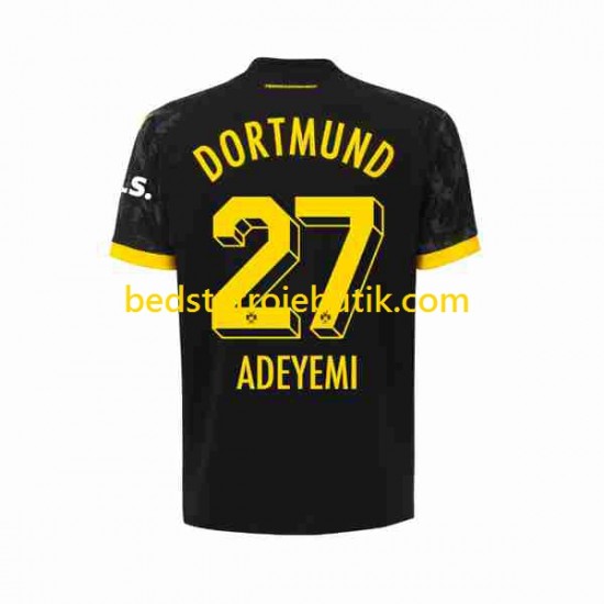 Borussia Dortmund Karim Adeyemi 27 Mænd Udebane Fodboldtrøje 2023-2024 Kortærmet