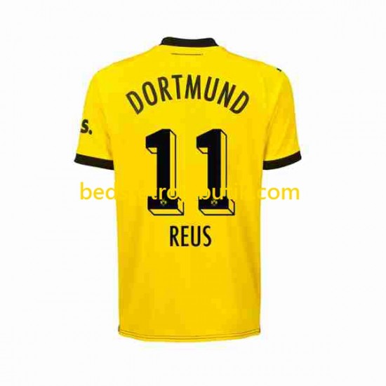 Borussia Dortmund Marco Reus 11 Mænd Hjemmebane Fodboldtrøje 2023-2024 Kortærmet