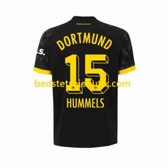Borussia Dortmund Mats Hummels 15 Mænd Udebane Fodboldtrøje 2023-2024 Kortærmet