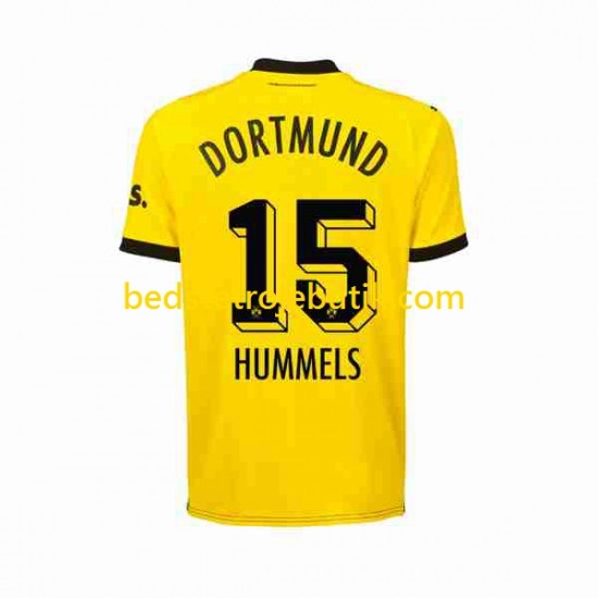 Borussia Dortmund Mats Hummels 15 Mænd Hjemmebane Fodboldtrøje 2023-2024 Kortærmet