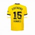 Borussia Dortmund Mats Hummels 15 Mænd Hjemmebane Fodboldtrøje 2023-2024 Kortærmet