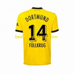 Borussia Dortmund Niclas Fullkrug 14 Mænd Hjemmebane Fodboldtrøje 2023-2024 Kortærmet