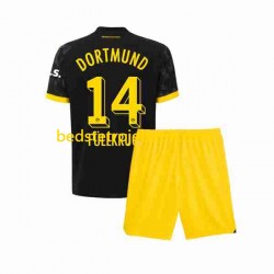 Borussia Dortmund Niclas Fullkrug 14 Børn Udebane Fodboldtrøje 2023-2024 Kortærmet