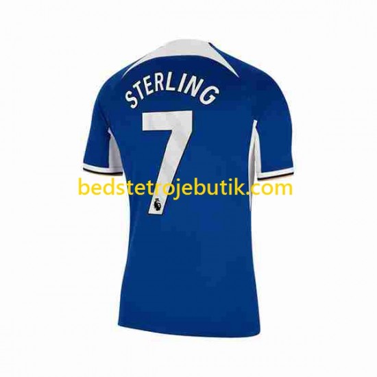 Chelsea Raheem Sterling 7 Mænd Hjemmebane Fodboldtrøje 2023-2024 Kortærmet