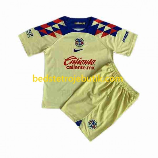 Club América Børn Hjemmebane Fodboldtrøje 2023-2024 Kortærmet