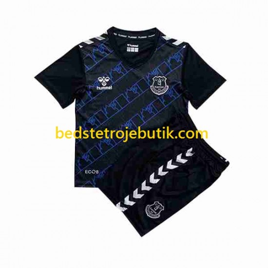 Everton FC Målmand Børn Udebane Fodboldtrøje 2023-2024 Kortærmet